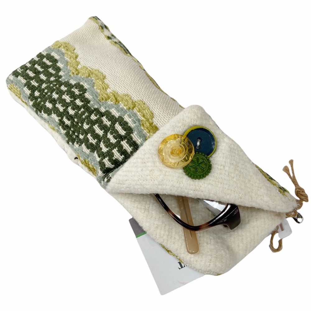 Just Bag It Glass Case Handmade Upcycled Materials New